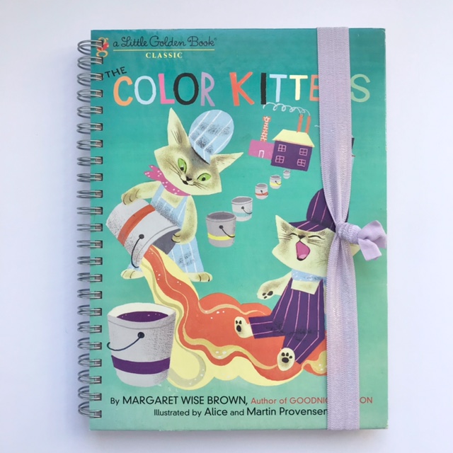 'The Color Kittens' Little Golden Book Diary / Planner SnailMailFairy