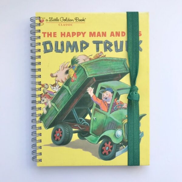 'The Happy Man and his Dump Truck' Little Golden Book Diary / Planner