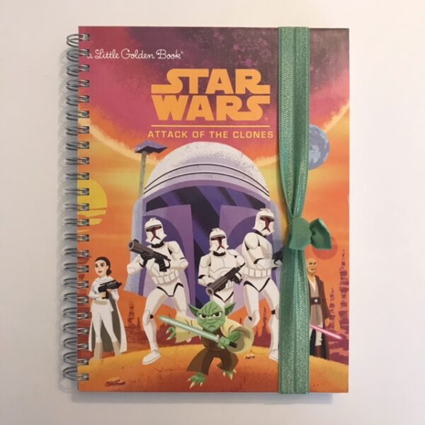 'Star Wars -Attack of the Clones' Little Golden Book Diary / Planner