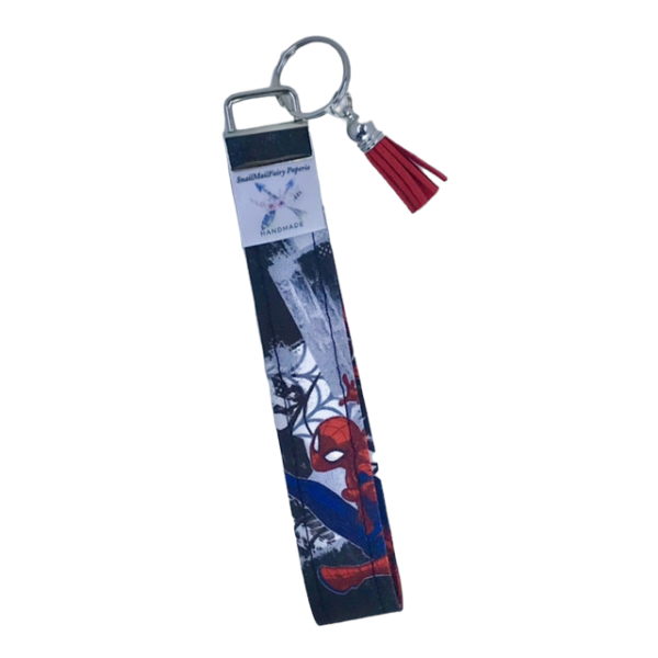 'Spiderman' Wristlet Key Fob