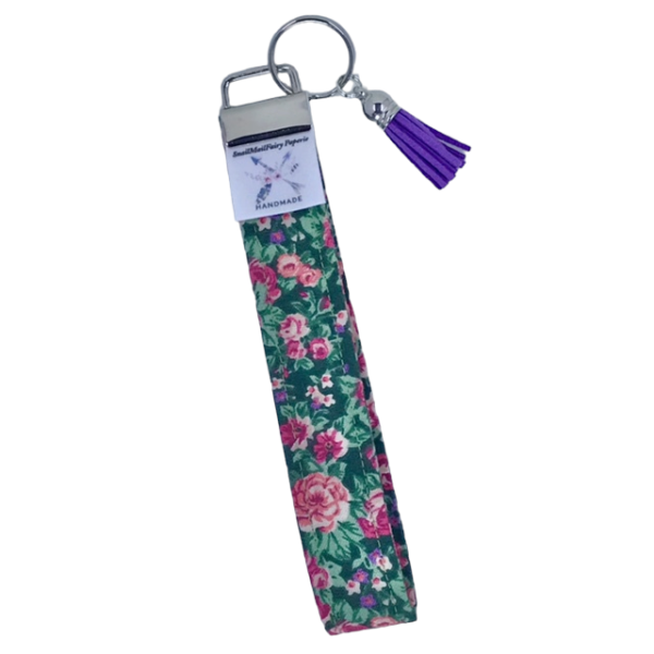 'Country Garden' Wristlet Key Fob