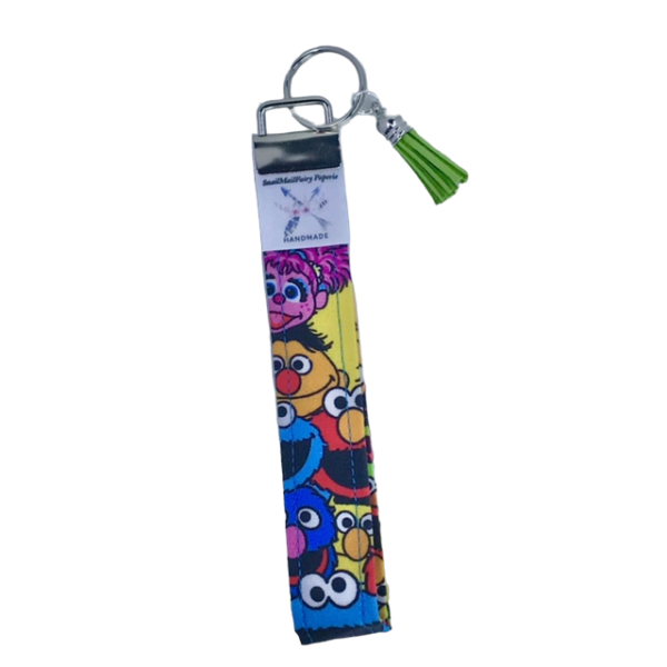 'Sesame Street' Wristlet Key Fob