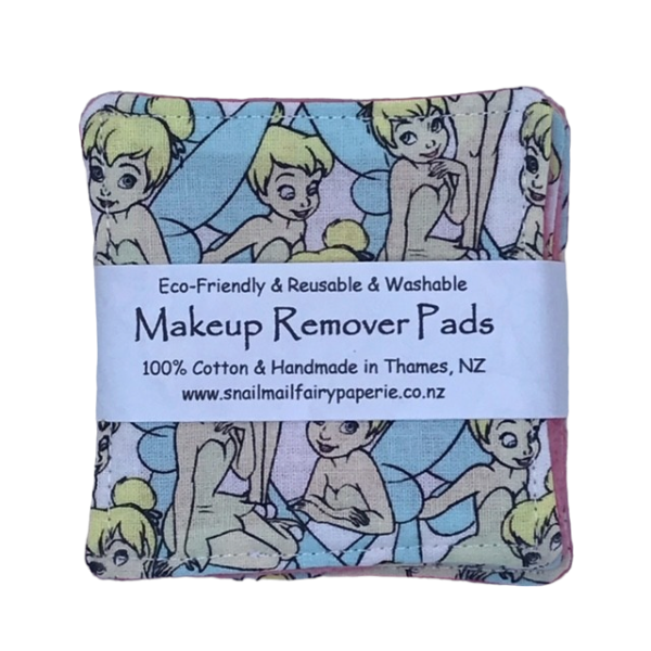 'Tinkerbell' Makeup Remover Pads (pack of 5)